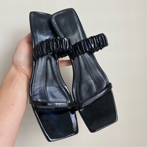 KHAITE The Georgia Heel in Black